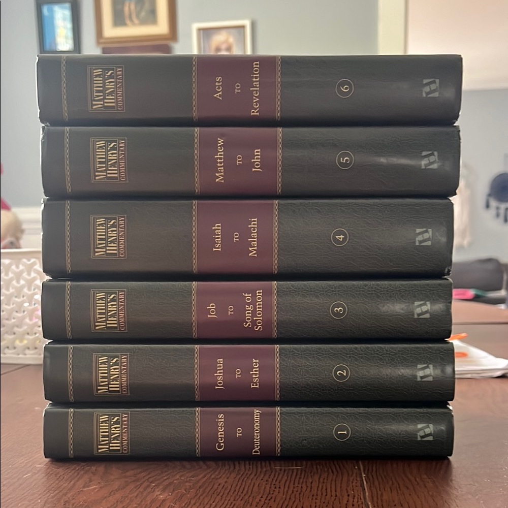 Matthew Henry Commentary Set - full